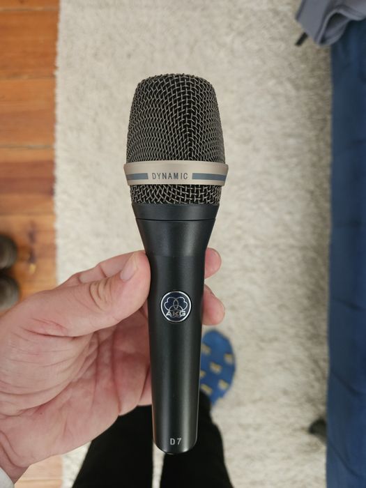 Akg d7 microfone dinamico