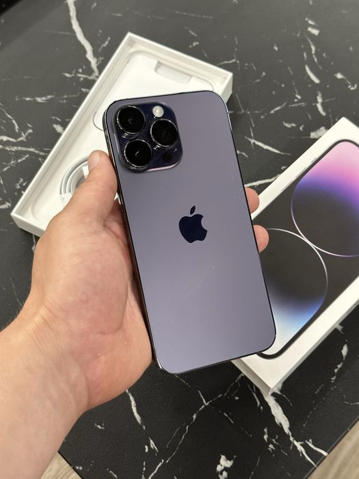 iPhone 14 pro max  255Gb neverlock батарея 100%  E-sim