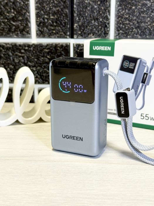 UGREEN PB727 павербанк 10000 mAh 55W швидка зарядка