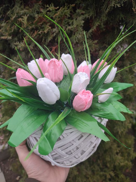 Букети з мила.Всі ручної роботи.