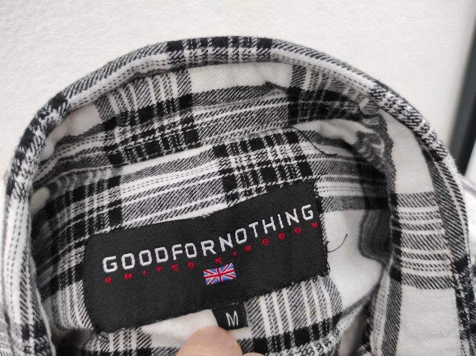 Good for nothing koszula w kratę grubsza bawełna 38 M