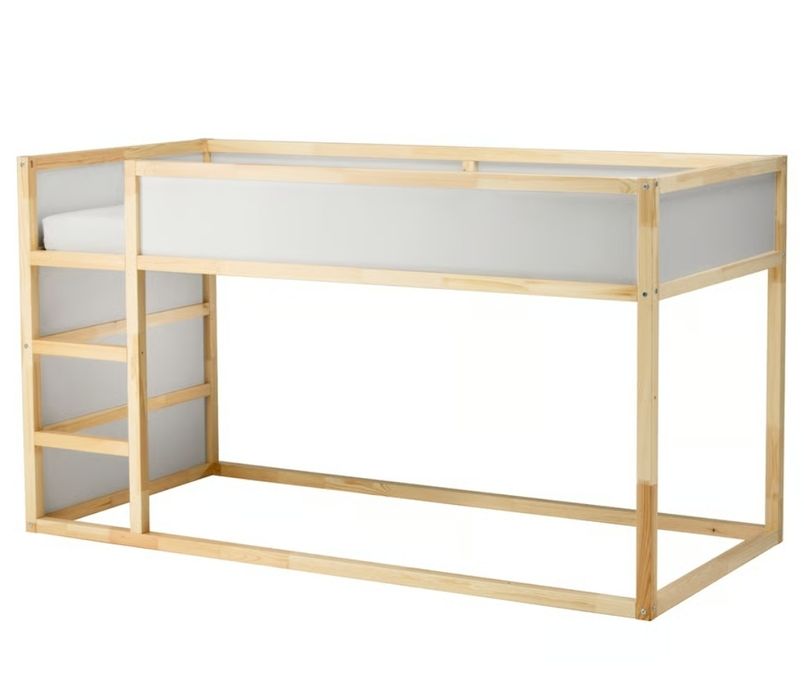 Ikea łóżko kura sosna