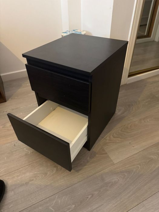 Comoda Kullen Ikea - Castanho duas Gavetas - Set com 2