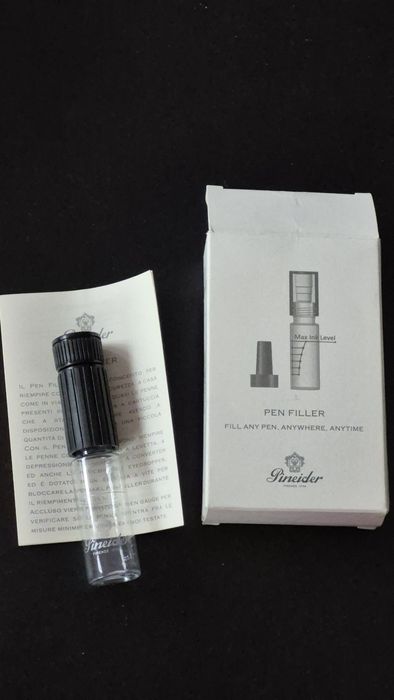 Pineider pen filler przenośny kałamarz podróżny