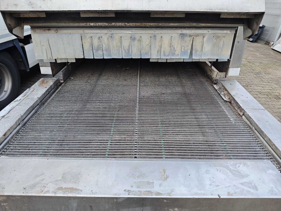 Tunel do szybkiego mrożenia żywności - spryskiwanie azotem