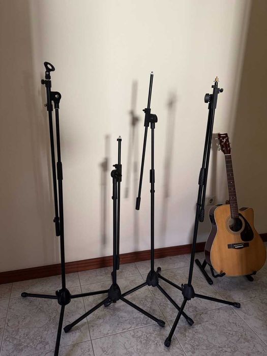 Suportes para microfones