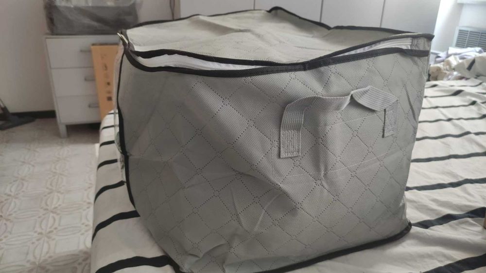 Składane duże pudełka pojemniki do przechowywania 90 L 6 sztuk