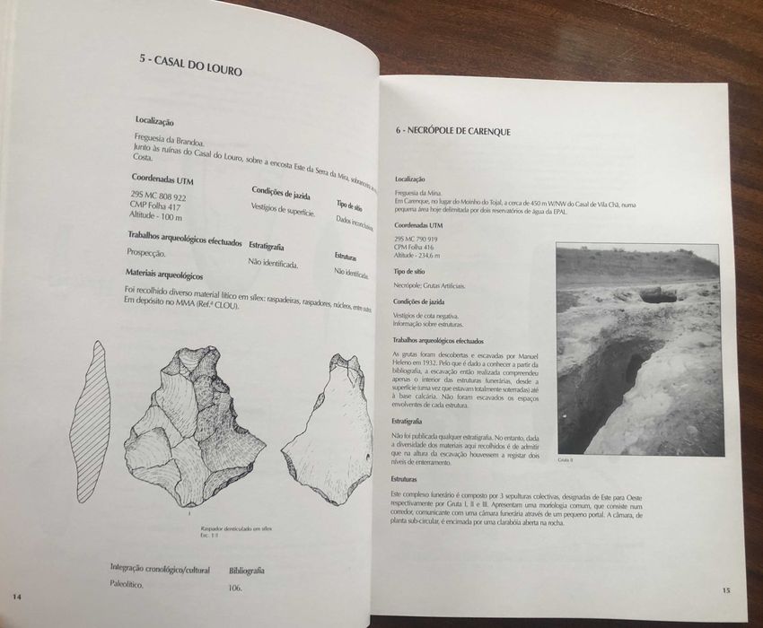 Livro Carta Arqueológica da Amadora - Do Paleolítico ao Romano