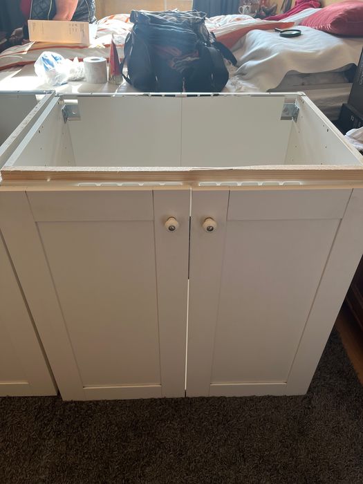 Ikea kuchnia białe szafki enhet metod