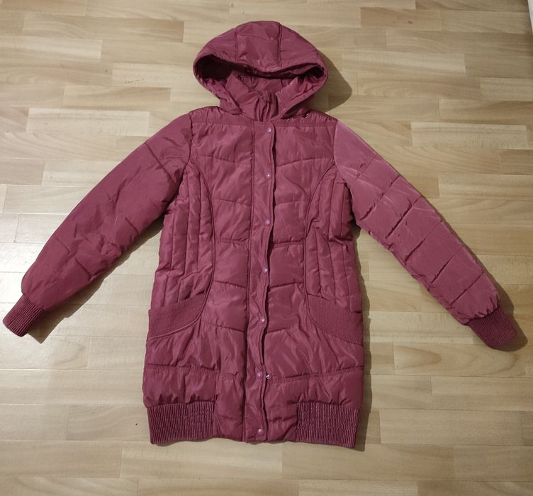 Пуховик куртка для девочки р 158