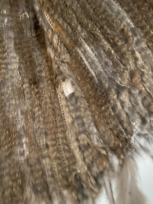 Colete pelo de coelho