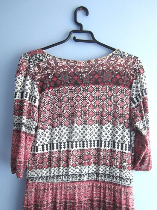 Wygodna sukienka na co dzień, wiskoza, rozm. S, Orsay