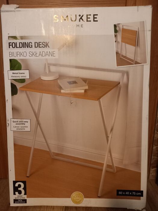 Biurko składane nowe