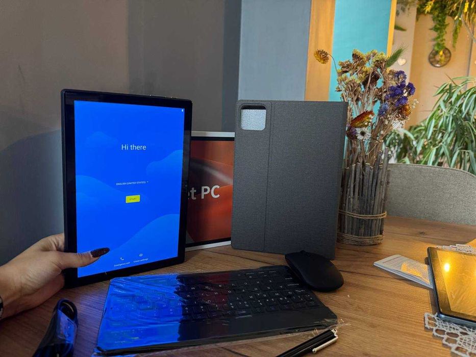 Новый планшет на 256 Гб полный комплект