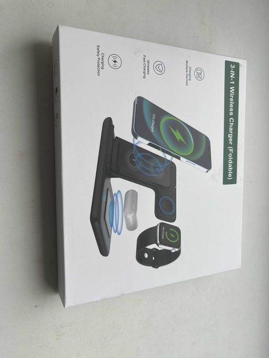 Mingmai 3-в-1 складна станція бездротового заряджання