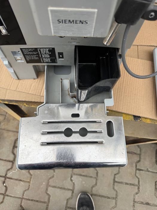Кавоварка, кавовий апарат Siemens EQ.5 Macchiato TE503501DE, якісний кофе аппарат, з кавомолкою