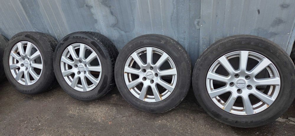 Felgi aluminiowe BORBET Audi VW 5X112 16"