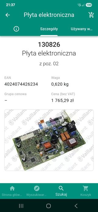 Plyta główna vaillant