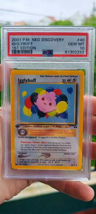 Cartas pokémon graded (ler a descrição)
