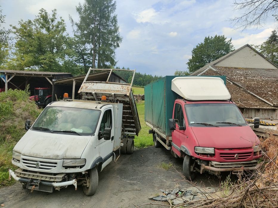 Renault mascott 2szt  wywrotka + plandeka
