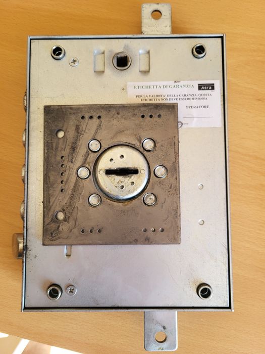 Dierre fechadura + segredo + 6 chaves + espelhos