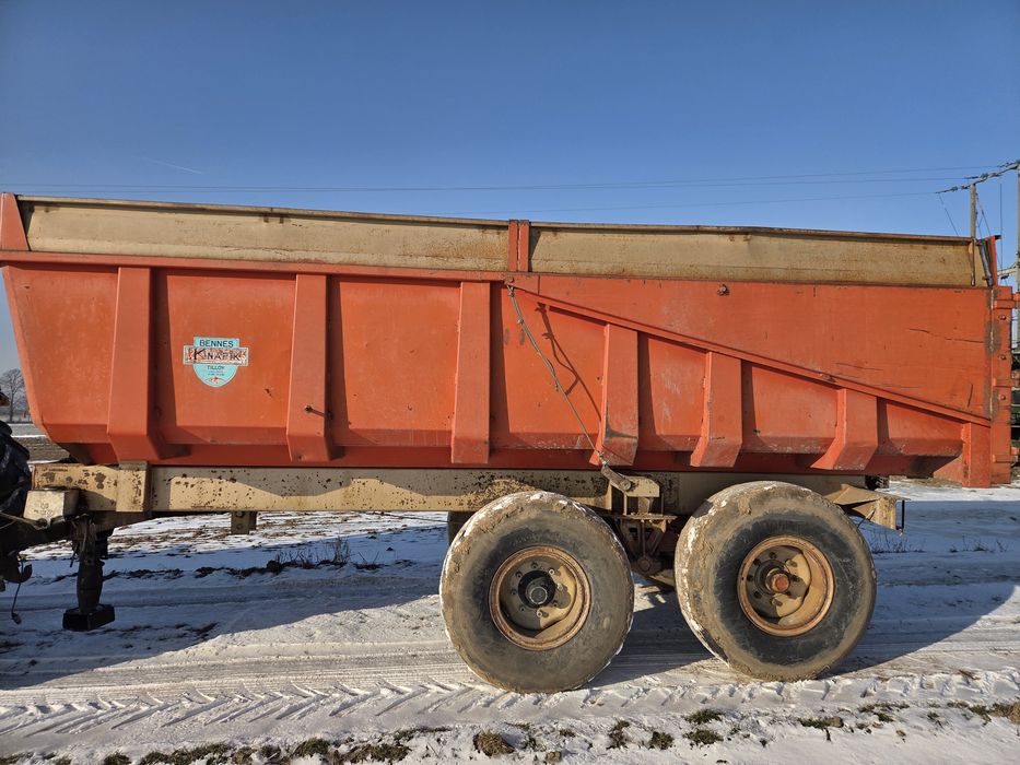 Przyczepa skorupowa  14   16 ton knapik   brimont