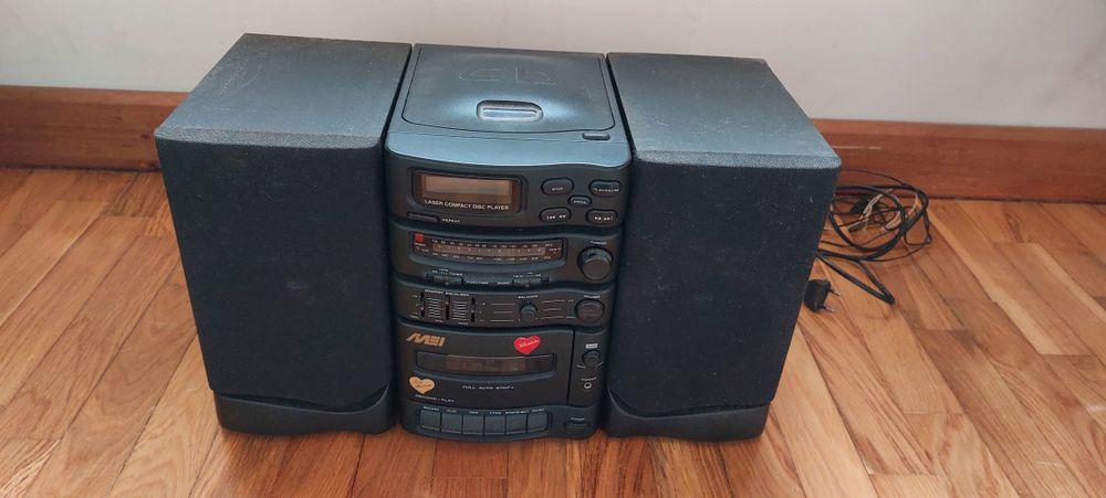 Aparelhagem musica com leitor CD