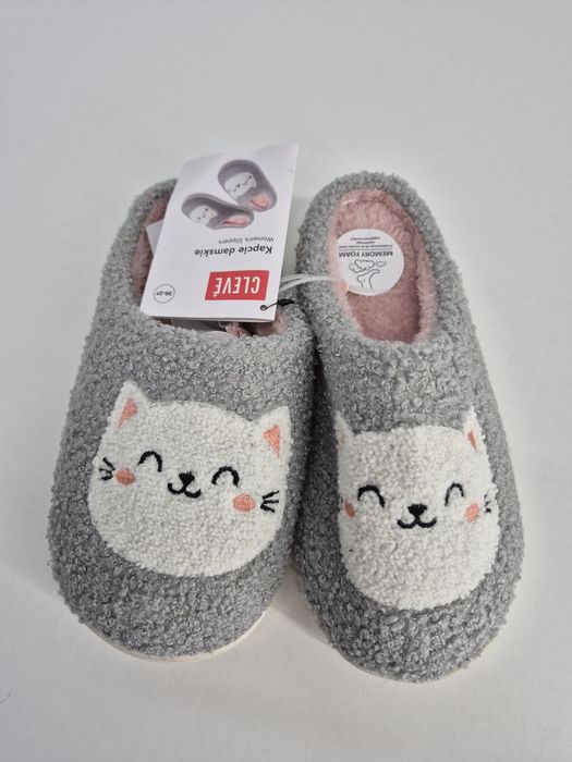 Nowe kapcie damskie rozmiar 36/37