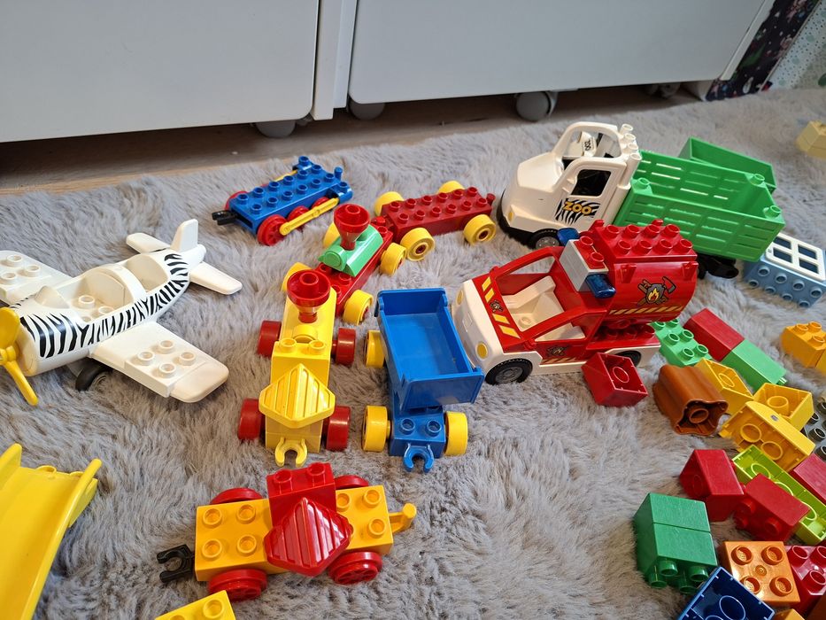 Duży zestaw klocków lego duplo