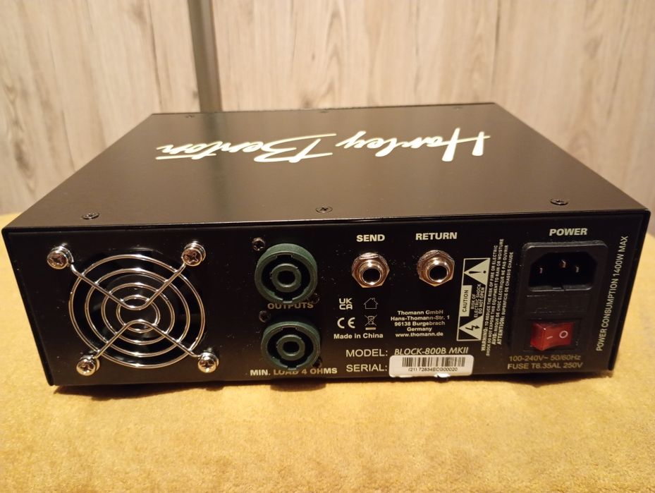 Harley Benton Block-800B -800 watt!