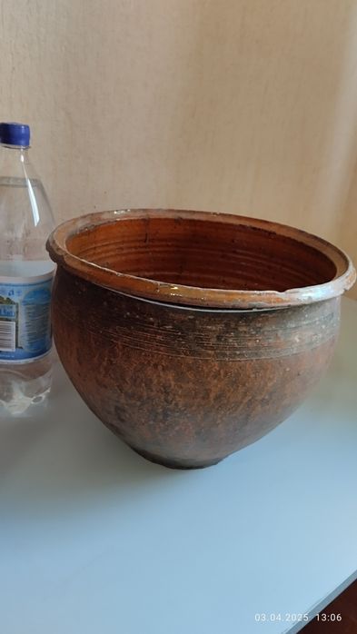 Глечик керамічний опішнянський. горщики для квітів.