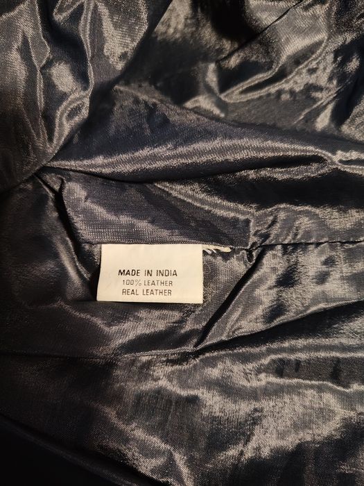 Kamizelka męska na motor ,skóra naturalna