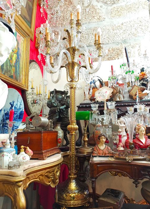Candeeiro Pé Veneziano