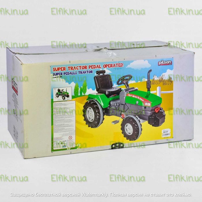 Великий Турецький Трактор педальний дитячий