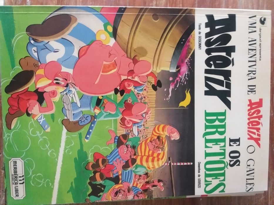 19 Livros bamda  desenhada asterix
