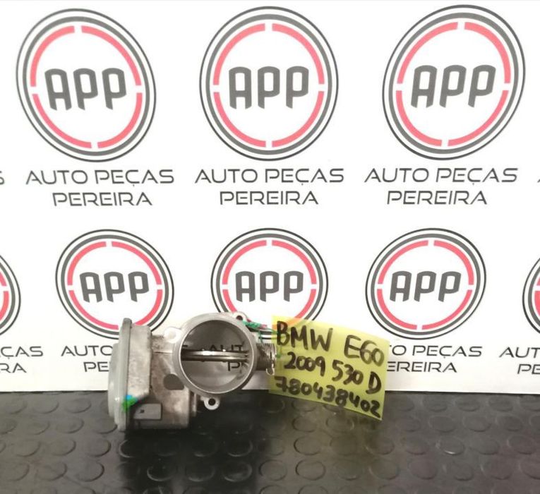 Borboleta de admissão BMW E60 530D referência 780438402.