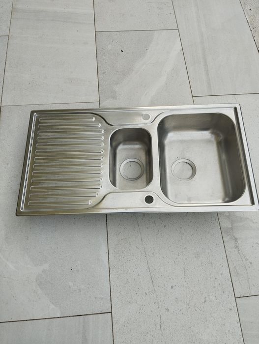 Lavatorio Inox 95x50cm