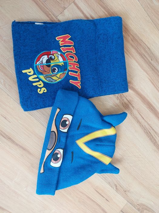 Czapka szalik komplet Psi Patrol