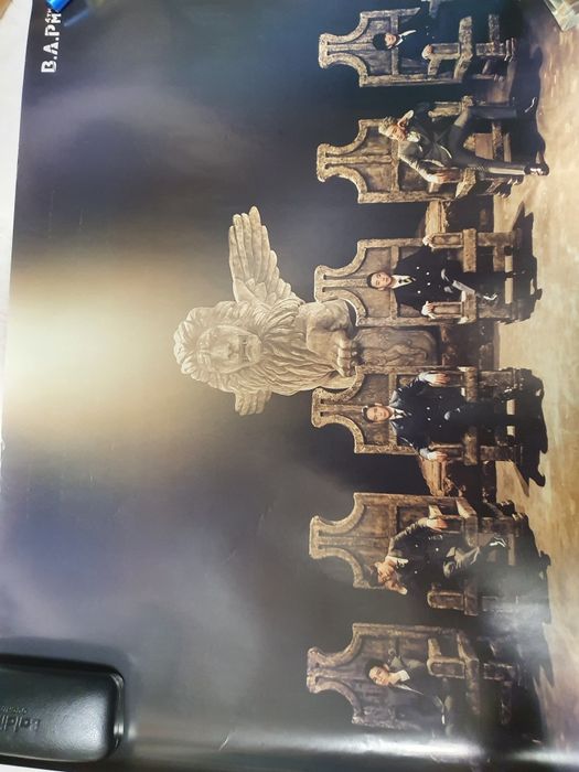 Офіційні плакати BTS, DAY6, B.A.P