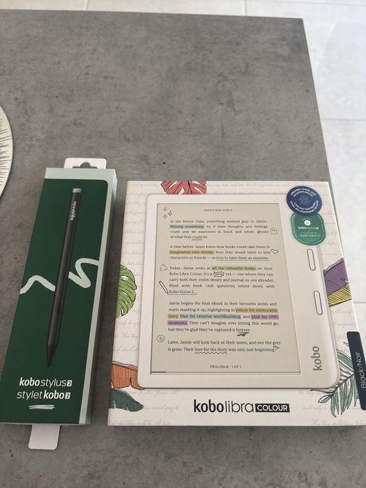 Kobo Libra Colour Black c/ Stylet Kobo2
