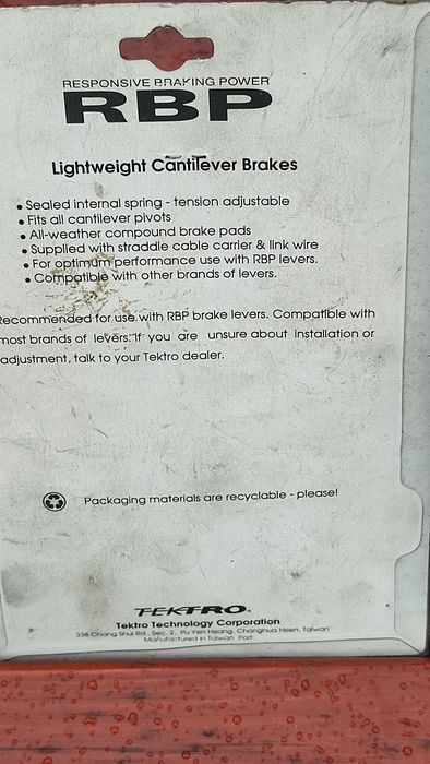 Hamulce Tektro RBP Cantilever