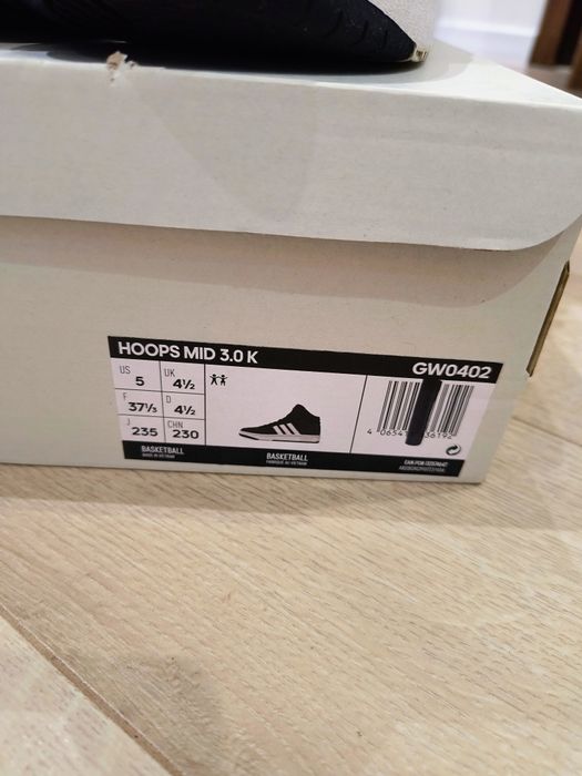 Buty Adidas Hoops mod 3.0 rozmiar 37 1/3