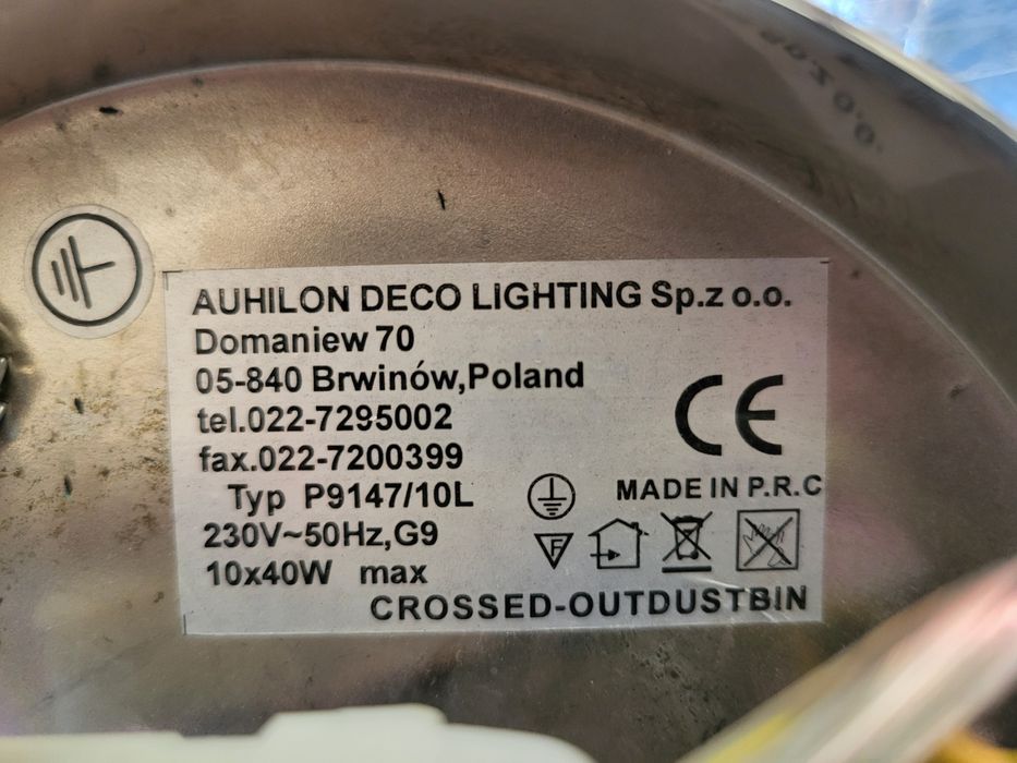 Lampa auhilon deco lightning