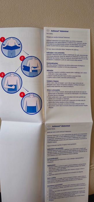 Cinta Abdominal de Conforto Actimove