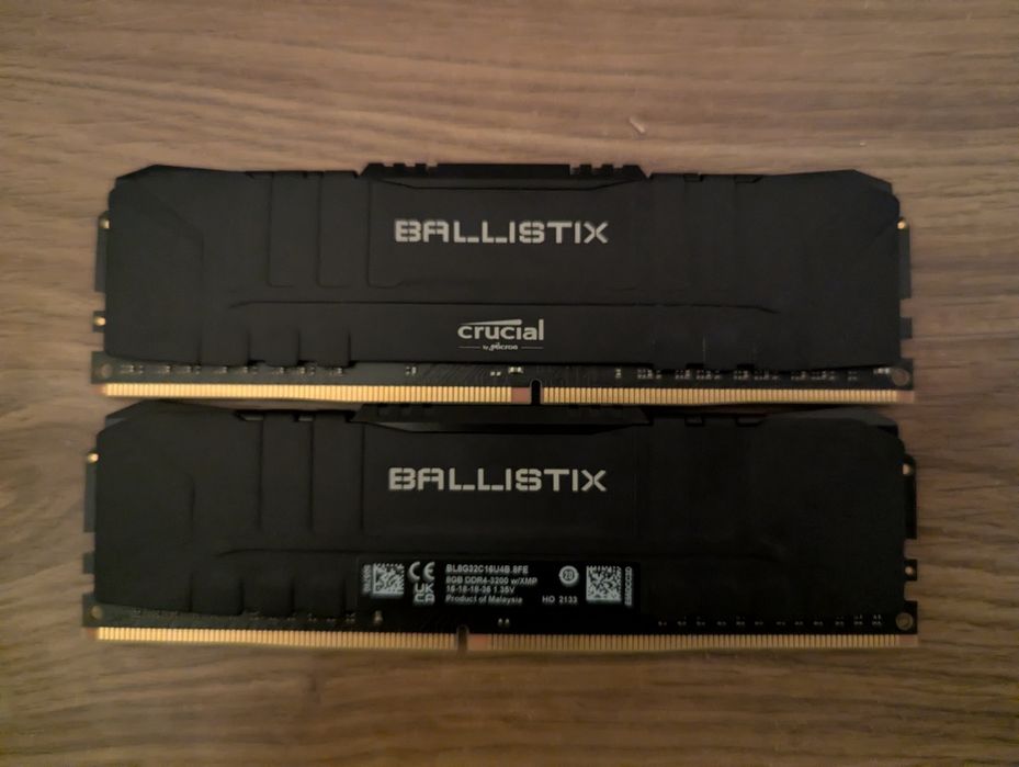 Pamięć RAM Crucial Ballistix DDR4 16GB 3200 mhz CL16
