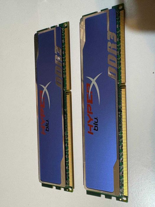 DDR3 1600MHz 8GB, 2x4GB Kingston HyperX Blue KHX1600C9D3B1K2/8GX