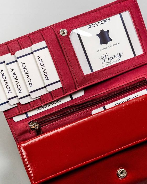 duży portfel damski ze skóry ekologicznej - 4u cavaldi