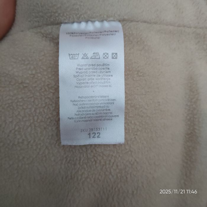 Kurtki ocieplane 110/116