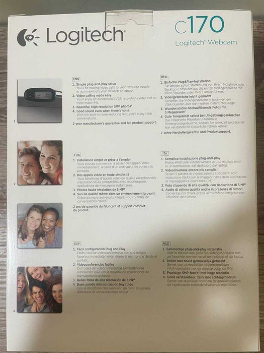 Вебкамера Logitech Webcam C170