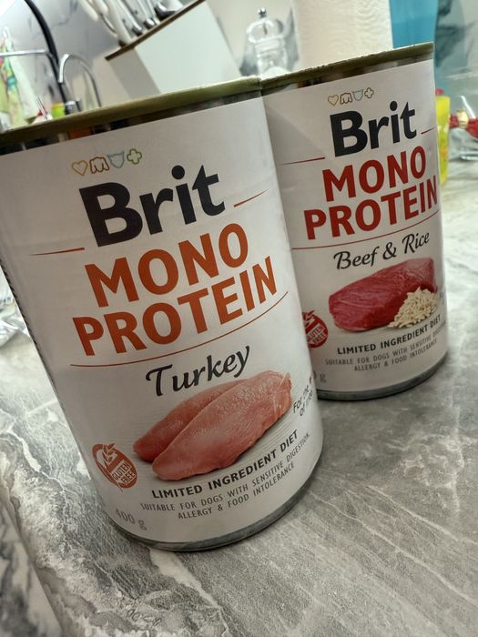 Паштет Brit mono protein для собак